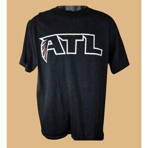 Atlanta Falcons NFL Team Apparel T-Shirt Medium ATL Graphic